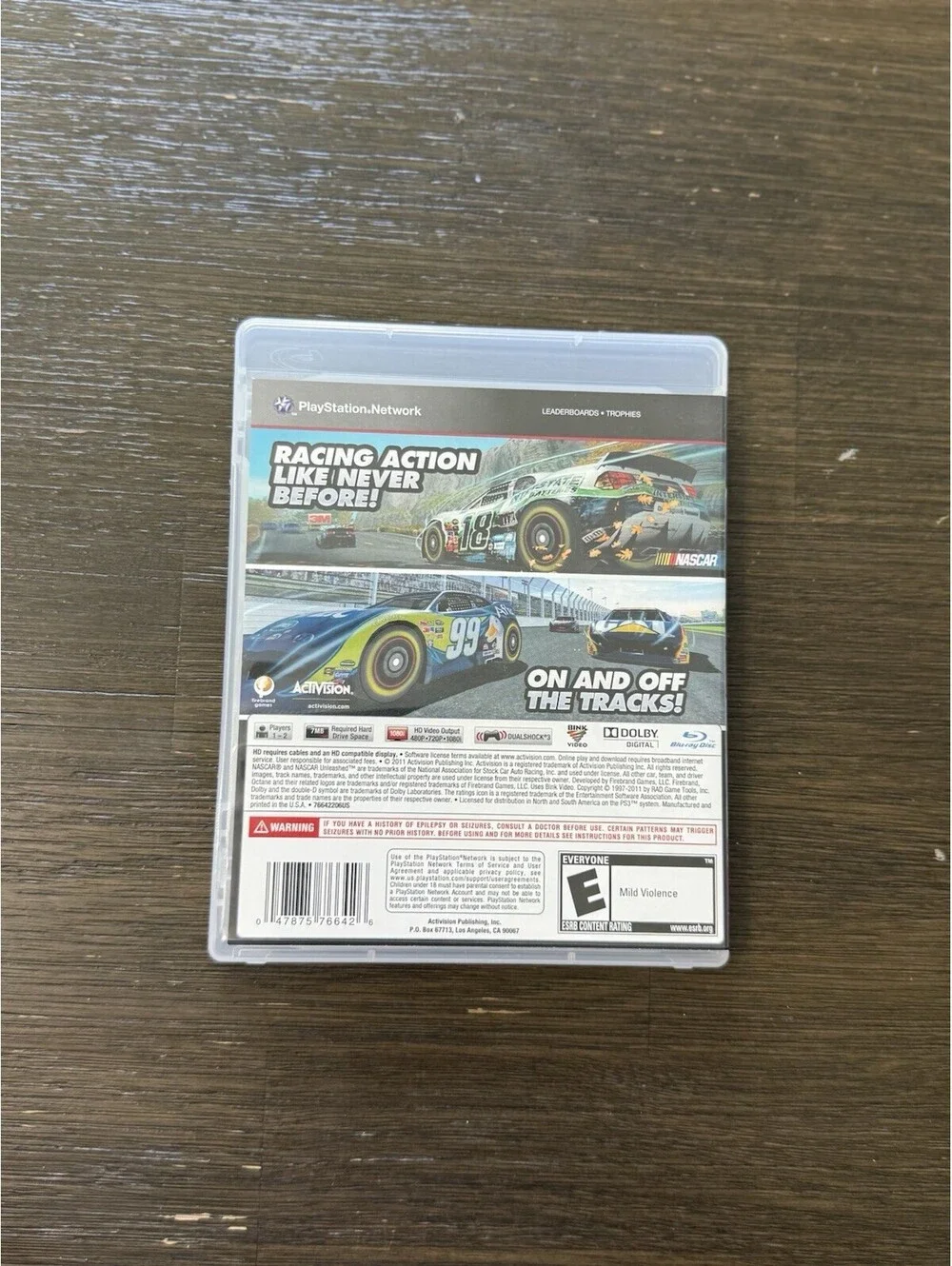 NASCAR Unleashed Sony PlayStation 3 PS3 CIB Complete w/ Manual